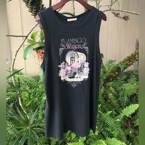 Spell & The Gypsy Flamingo Wagon T-shirt Dress BNWT